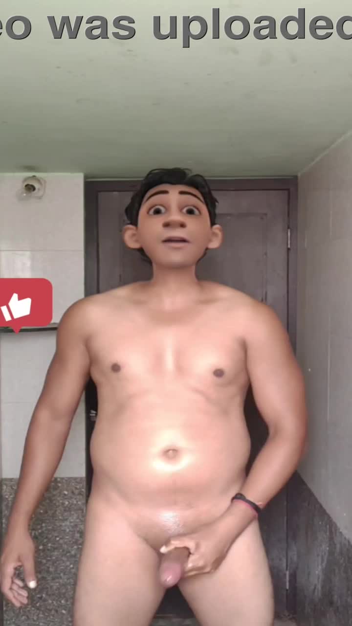 Big Ass Indian Anime Boy Cums Hard in HD Video